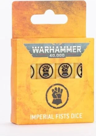 Games Workshop Warhammer 40.000 - Würfelset: Imperial Fists 2025