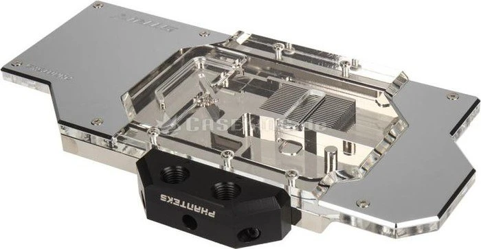 Phanteks Glacier GTX 1080/1070 ASUS Strix GPU Block, chrome