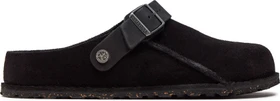 Birkenstock Lutry Premium Veloursleder schwarz