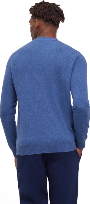 Falke Luxury Cardigan V-Ausschnitt Strickjacke bluestone (Herren)