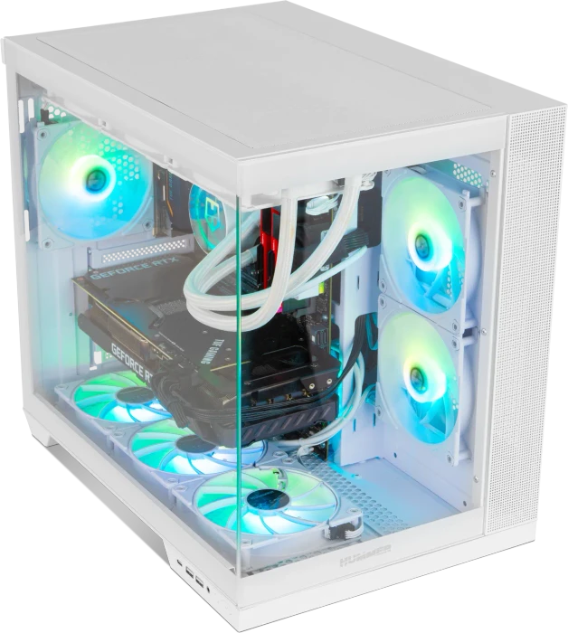 Nox Xtreme Hummer Astra Neo White, Glasfenster