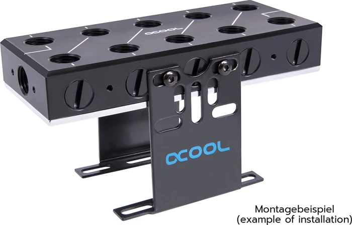Alphacool ES Distro Plate C5, Verteilerplatte