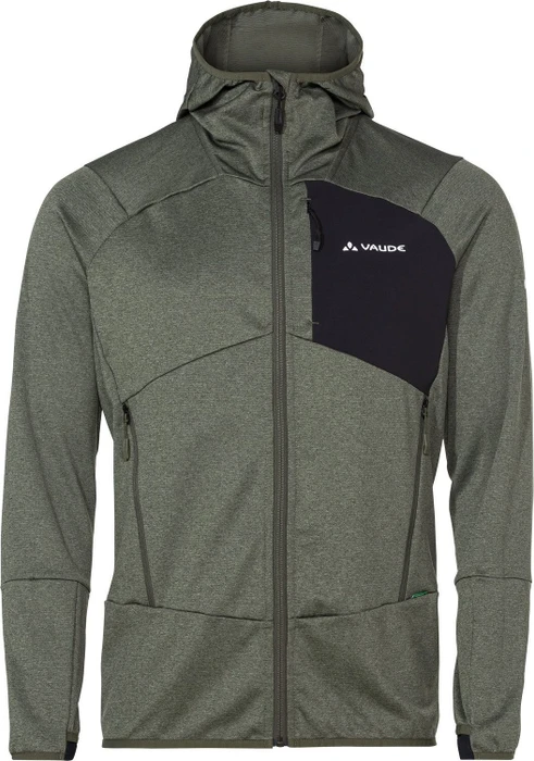 Vaude Monviso Hooded Fleece II Funktionsjacke khaki (Herren)