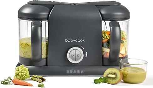 Beaba Babycook Duo Babykostzubereiter dunkelgrau