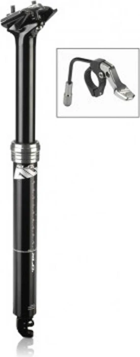 XLC SP-T11 31.6mm/100mm/370mm Teleskop-Sattelstütze schwarz