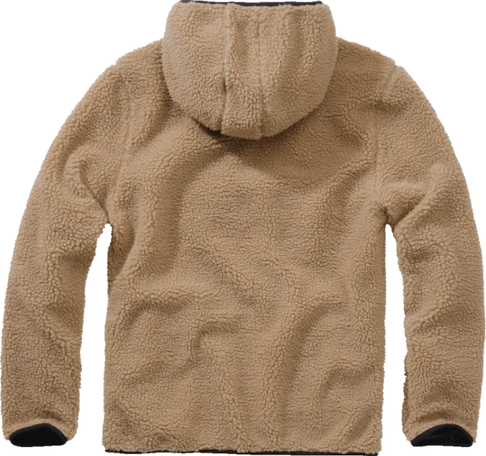Brandit Teddyfleece Worker Hoodie camel (Herren)