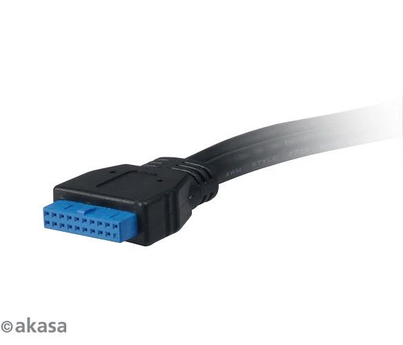 Akasa extern/intern USB 3.0-Konverter PCI-Blende
