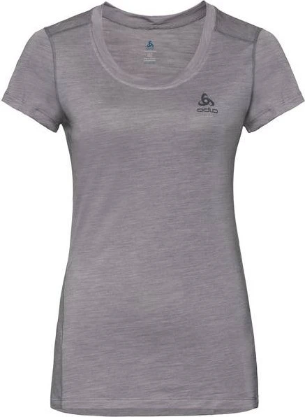 Odlo Natural Light Funktionsshirt kurzarm grey melange (Damen)