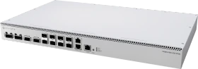MikroTik Cloud Router Switch CRS812 DDQ Rackmount Managed Switch, 8x SFP56, 2x RJ-45, 2x QSFP56, 2x QSFP56-DD (CRS812-8DS-2DQ-2DDQ-RM)