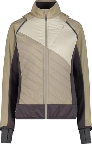 CMP Hybrid Detachable Sleeves Funktionsjacke beige (Damen)