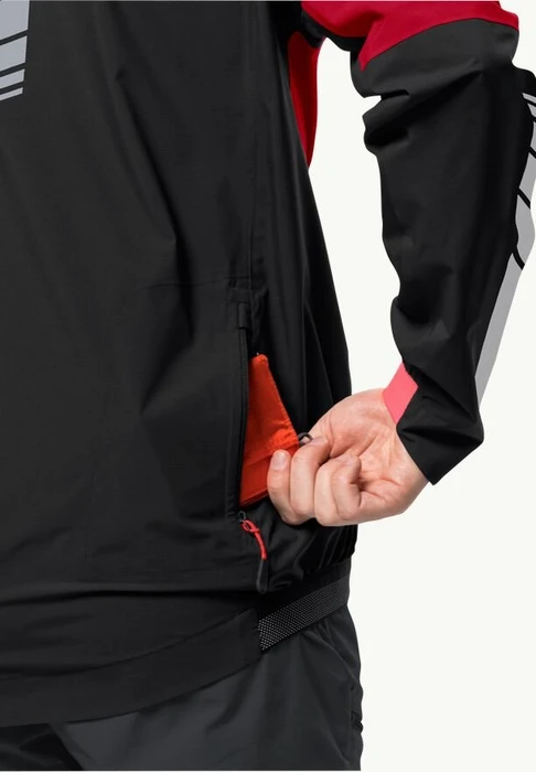 Jack Wolfskin Morobbia 2.5L Funktionsjacke adrenaline red (Herren)