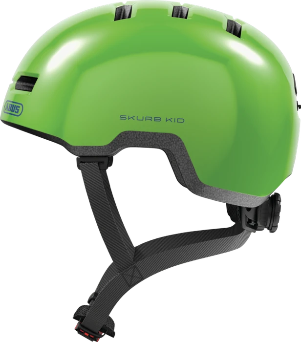 ABUS Skurb Kinderhelm shiny green