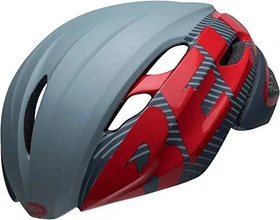 Bell Z20 Aero MIPS Helm velocity matte/gloss gray/crimson