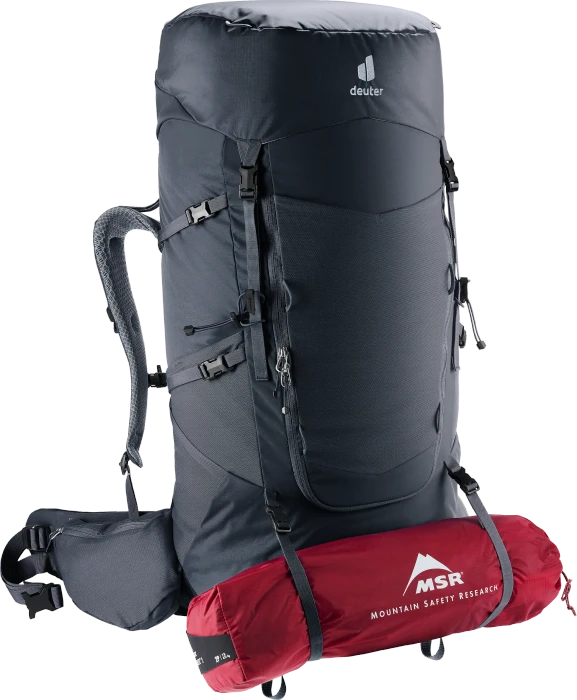 Deuter Aircontact Core 70+10 schwarz/nightblue