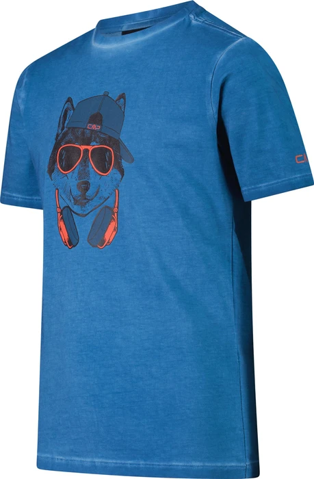 CMP Stretch Jersey T-Shirt kurzarm pacific (Junior)