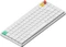 NuPhy Air75 V3 Mac/PC, Nova White, weiß/silber, hot-swap, Low-Profile Red nano, USB/Bluetooth, DE Vorschaubild