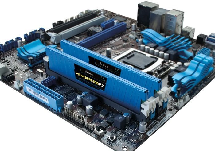 Corsair Vengeance LP blau UDIMM 8GB Kit, DDR3-2133, CL11-11-11-27