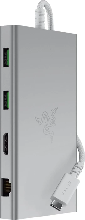 Razer USB-C Dock, weiß, USB-C 3.1 [Stecker]
