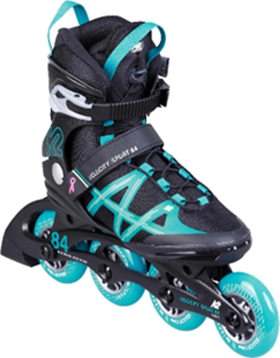 K2 Velocity Sport 84 Inline-Skate türkis (Damen) (Modell 2022)