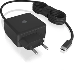 RaidSonic Icy Box IB-PS111-PD Steckerladegerät mit USB Power Delivery schwarz