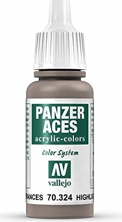 Vallejo Panzer Aces 024 highlight french tankcrew, 17ml