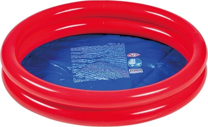 Happy People 2-Ring Baby Pool Planschbecken rund 60x15cm rot
