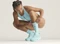 adidas by Stella McCartney Crew Socken semi flash aqua/aurora black (Damen) Vorschaubild