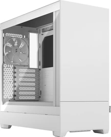 Fractal Design Pop Silent White TG Clear Tint, Glasfenster, schallgedämmt