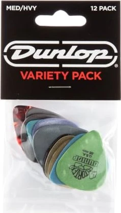 Dunlop Guitar Pick MED/HVY Variety Pack