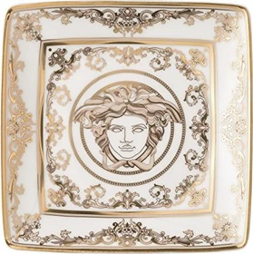 Rosenthal Versace Medusa Gala Geschenke Schälchen quadratisch flach 12x12cm