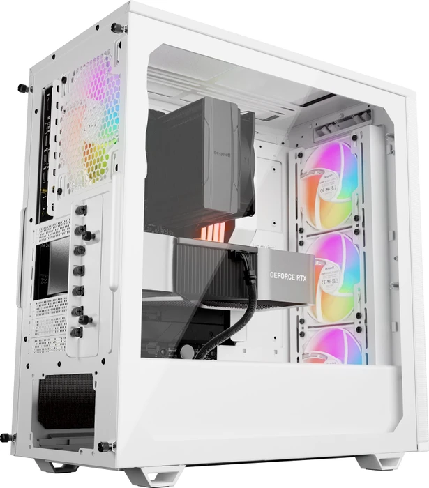 be quiet! Pure Base 501 LX White, Glasfenster