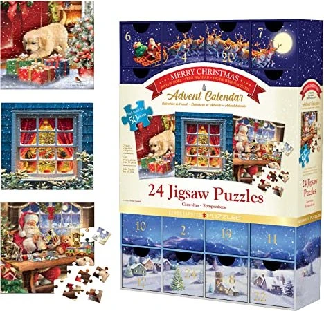 Eurographics Puzzle Adventskalender - Classic Christmas