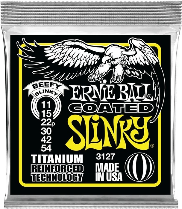 Ernie Ball RPS Coated Titanium Beefy Slinky
