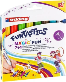 edding 13 Funtastics Magic Fun, farblich sortiert, 8er-Set