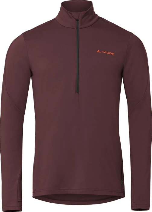 Vaude Livigno Halfzip II Fleece Funktionsshirt langarm dark oak (Herren)