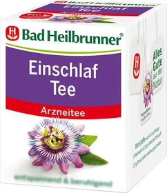 Bad Heilbrunner Einschlaf Tee Beutel, 8 Stück
