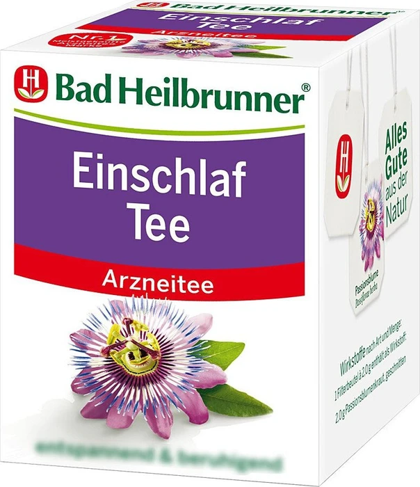 Bad Heilbrunner Einschlaf Tee Beutel, 8 Stück