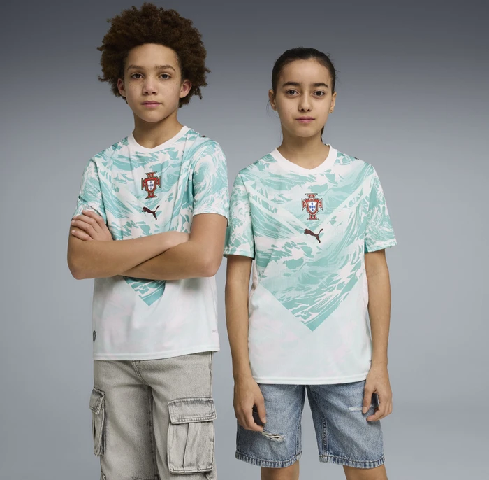 Puma FIFA WM 2026 Portugal Auswärtstrikot kurzarm (Junior)