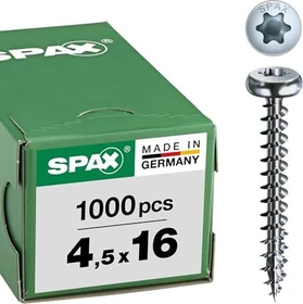 Spax WIROX A9J 4CUT T-STAR plus T20 Universalschraube, 4.5x16mm, 1000 Stück