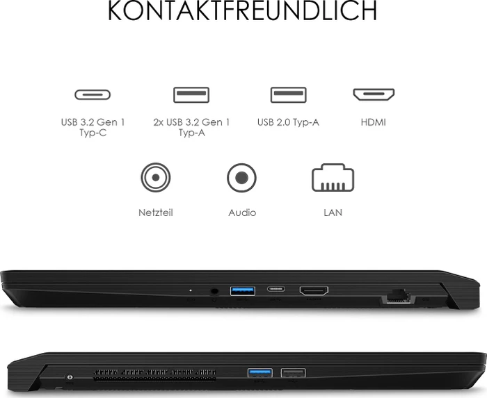 MSI WF66 Mobile Workstation 11UJ-416, Space Grey, Core i7-11800H, 32GB RAM, 1TB SSD, RTX A2000, DE