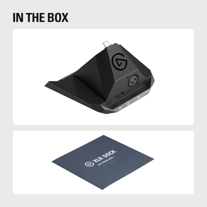 Elgato XLR Dock for Stream Deck+, USB-C 2.0 [Buchse]