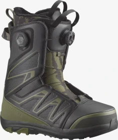 Salomon Launch BOA SJ BOA Softboot black/olive night (Herren) (Modell 2025/2026)