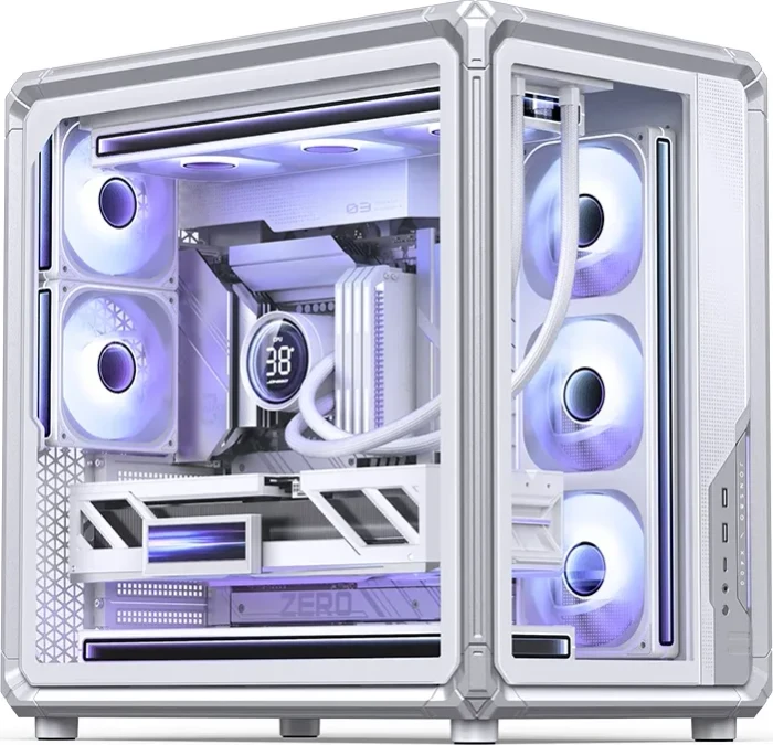 Jonsbo X400 White, Glasfenster