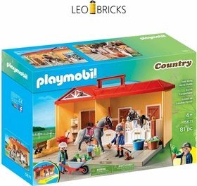 playmobil Country Mein Mitnehm-Pferdestall