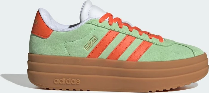 adidas VL Court Bold Lifestyle semi green spark/semi impact orange/cloud white (Junior)