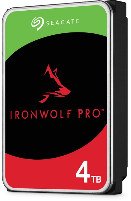 Seagate IronWolf Pro NAS HDD +Rescue 4TB, 24/7, 512e / 3.5" / SATA 6Gb/s