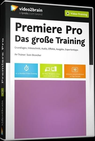 video2brain Premiere Pro - Das große Training (deutsch) (PC/MAC)