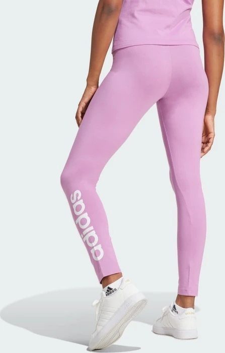 adidas Essentials High-Waisted Logo Tights Hose lang preloved purple (Damen)