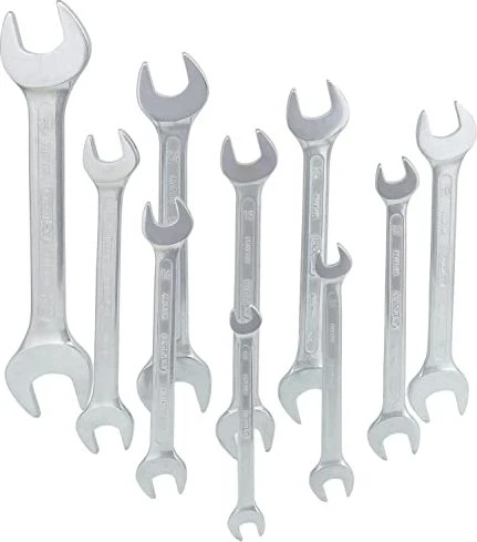 KS Tools Doppelmaulschlüssel Schraubenschlüsselsatz, 10-tlg.