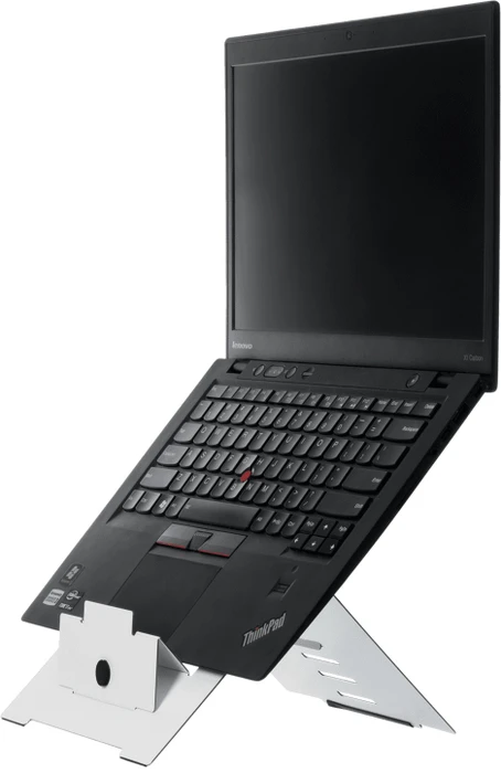 R-Go Riser Flexibel, Notebook-Stand, weiß, verstellbar